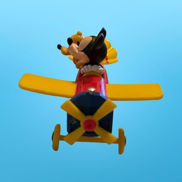 Mickey Mouse Pluto Plastic Airplane Cake Topper 3” B14 - Picture 6 of 9